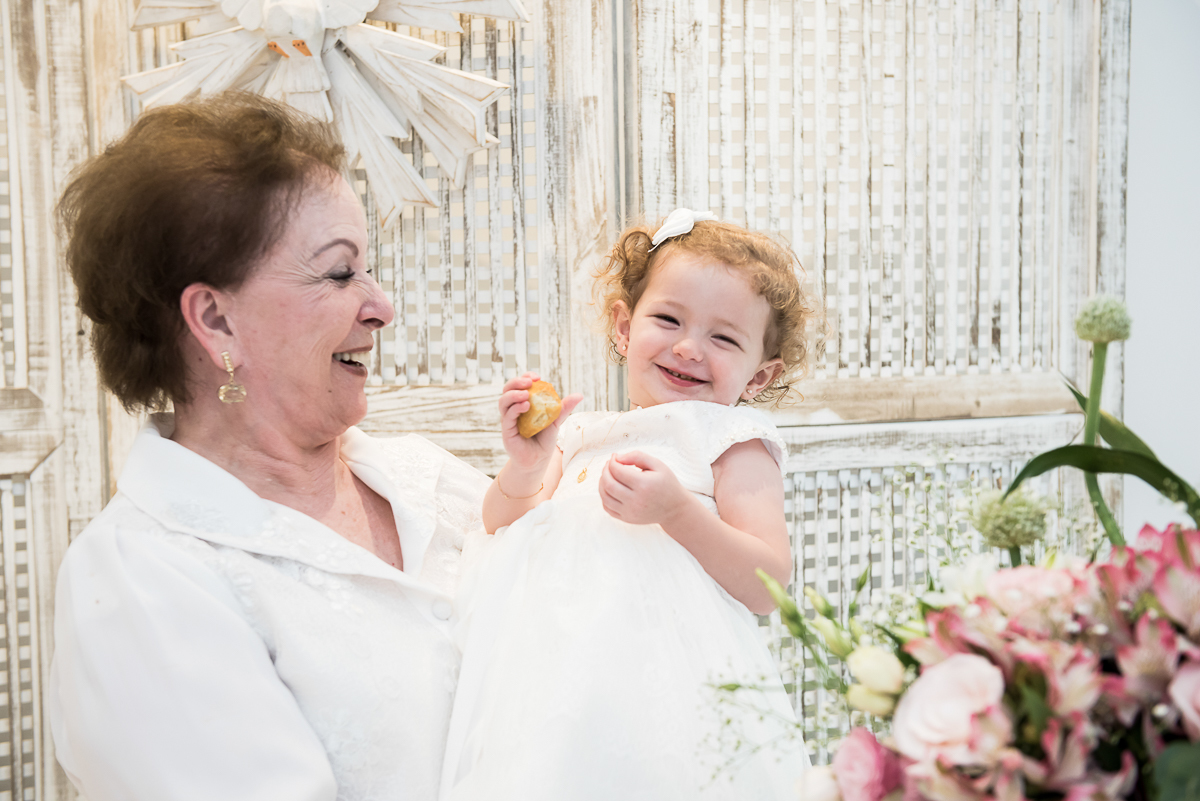 Batizado da Laura - Recepção