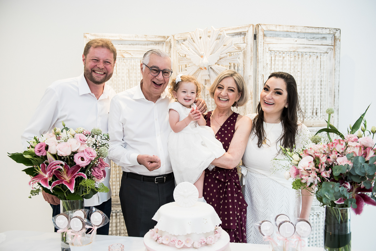 Batizado da Laura - Recepção