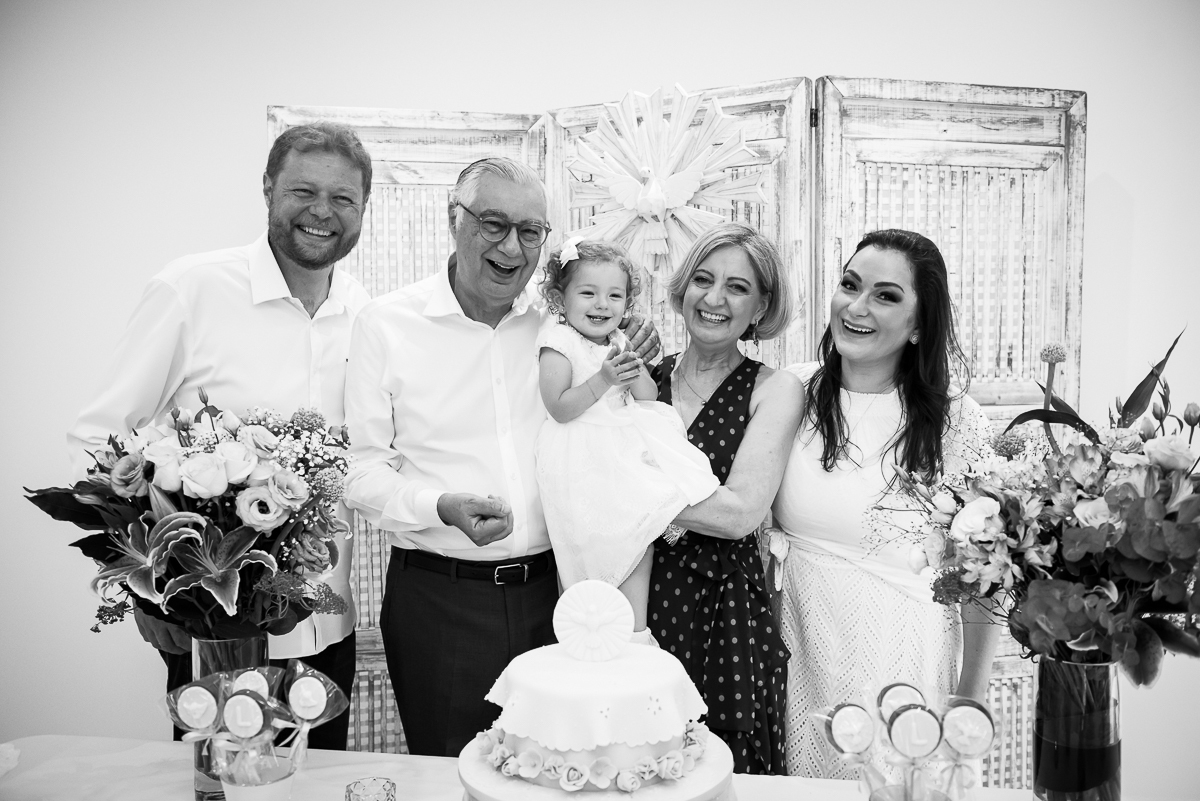 Batizado da Laura - Recepção