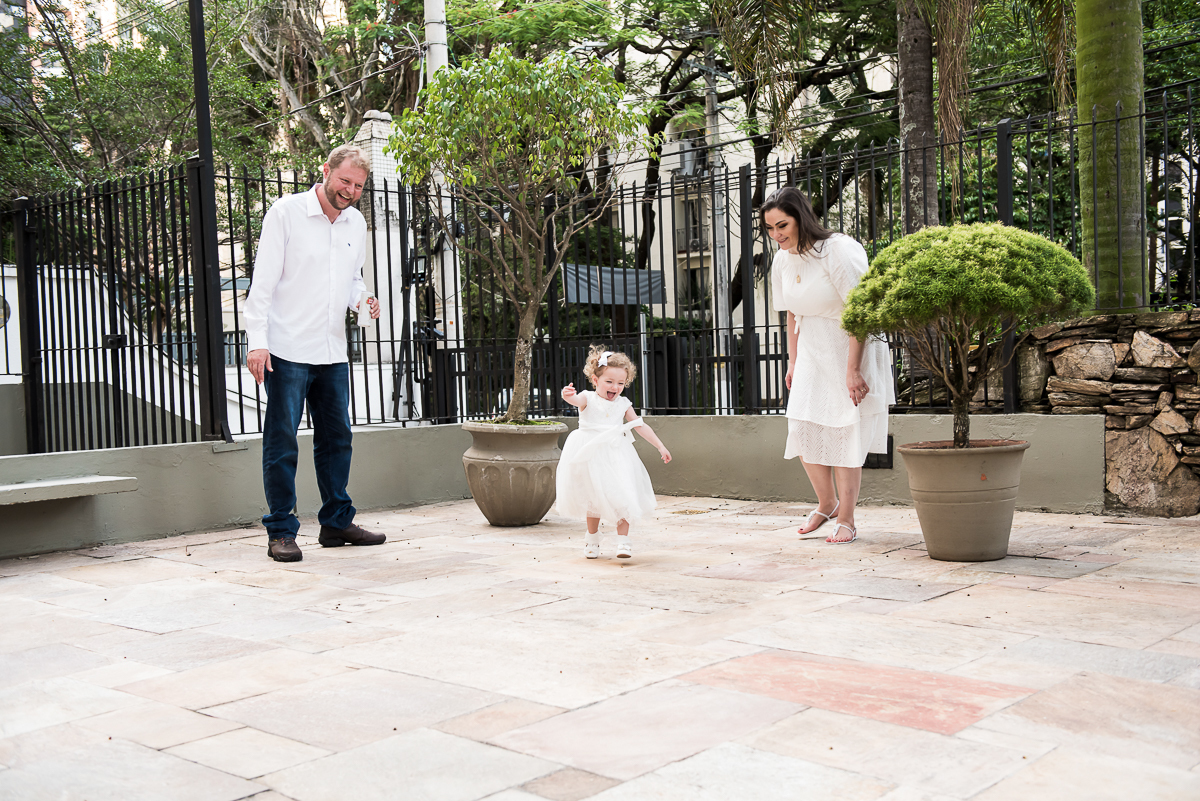 Batizado da Laura - Recepção