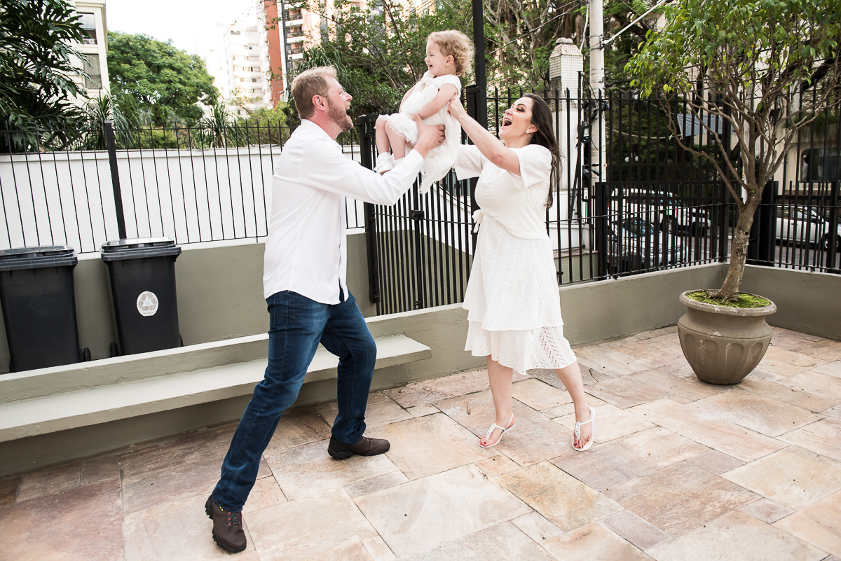 Batizado da Laura - Recepção