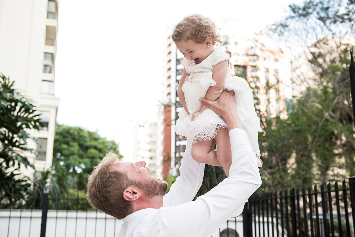 Batizado da Laura - Recepção