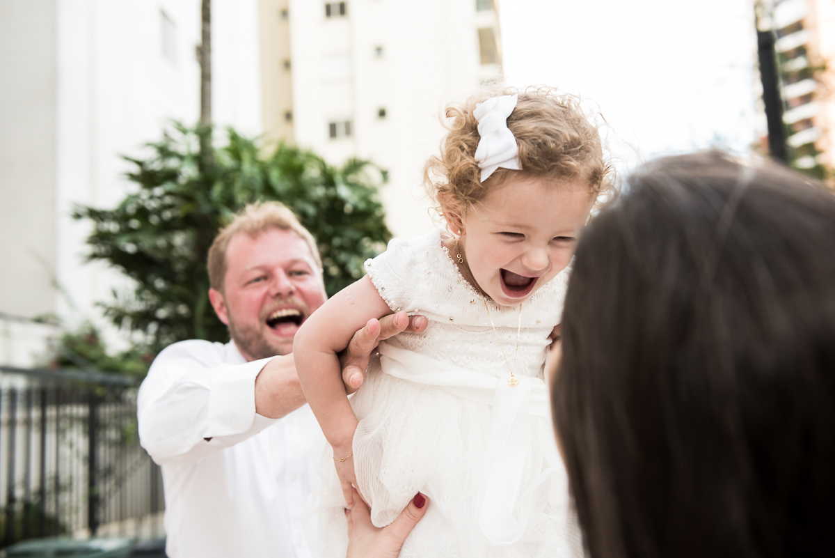 Batizado da Laura - Recepção