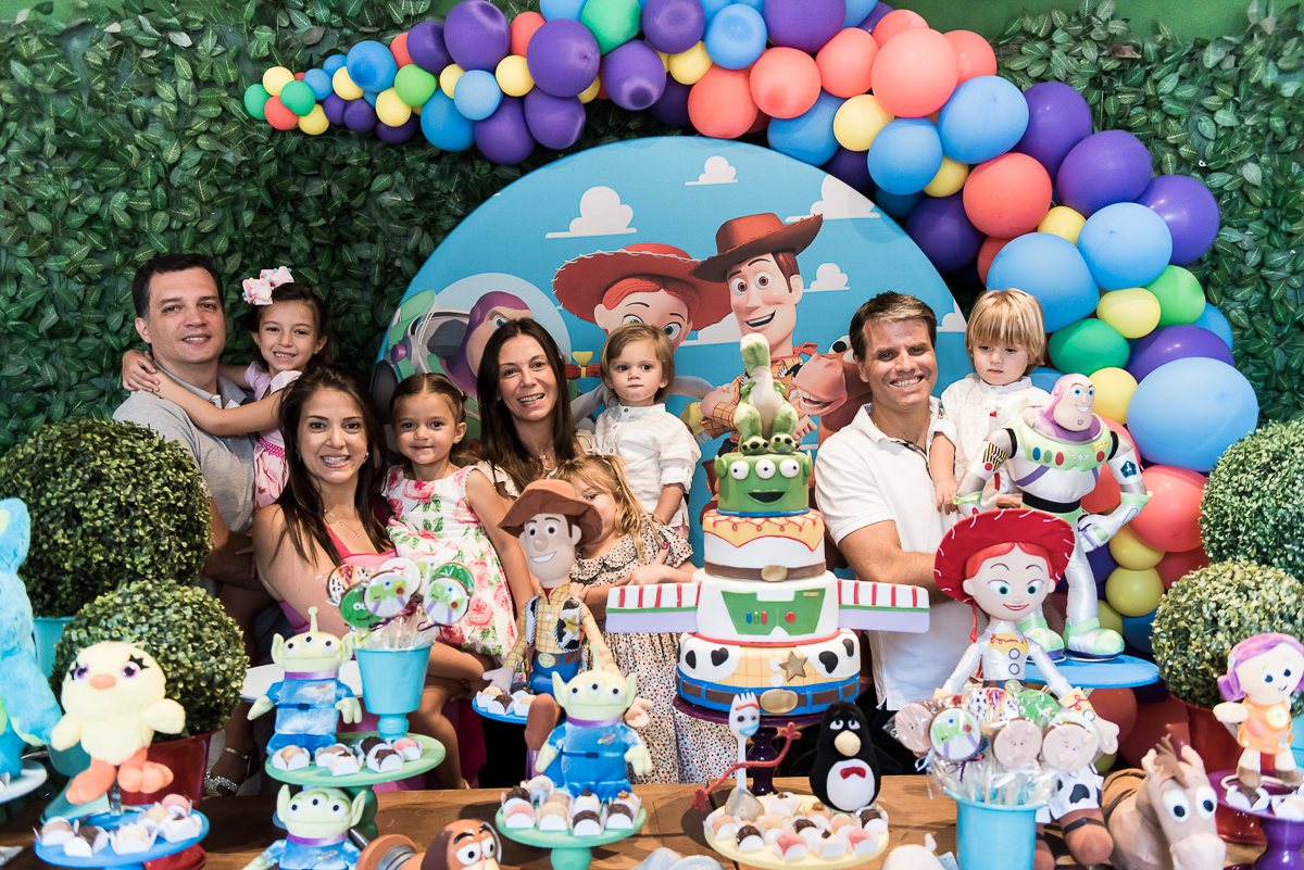 fotografia festa tema Toy Story