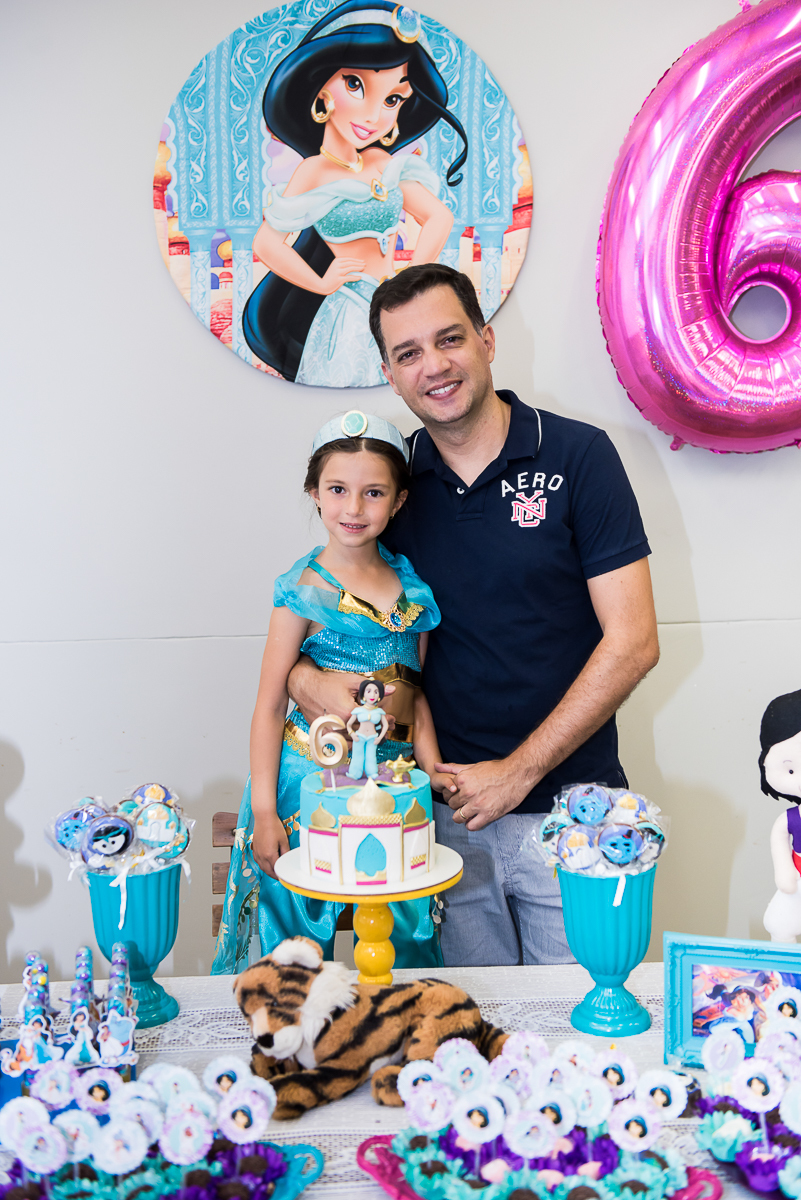 papai e a aniversariante