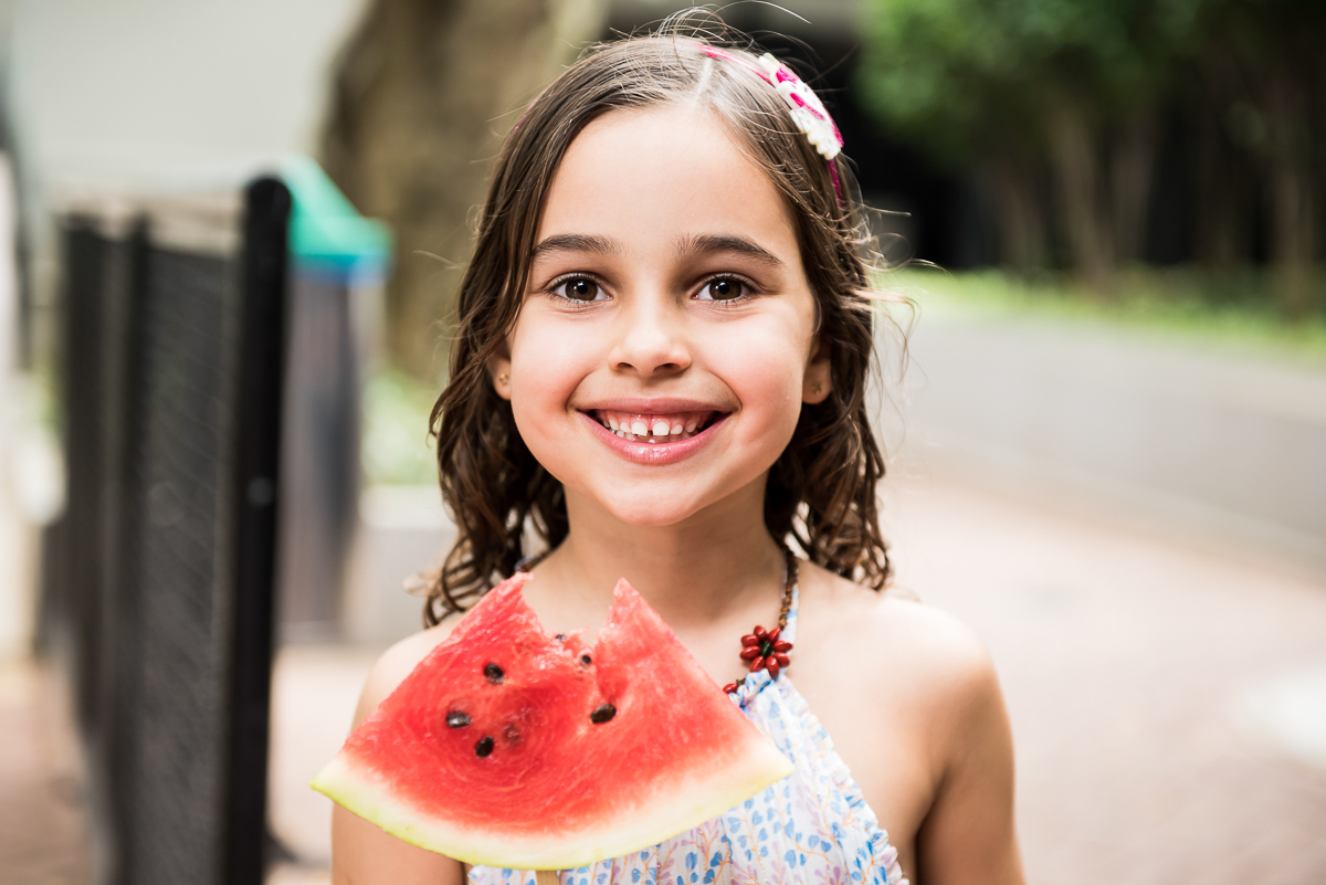 hora de comer melancia
