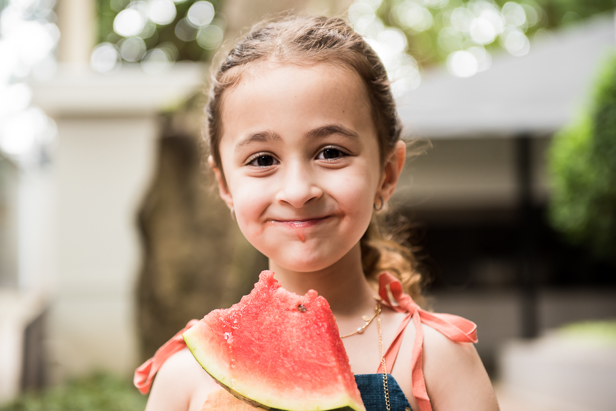 hora de comer melancia
