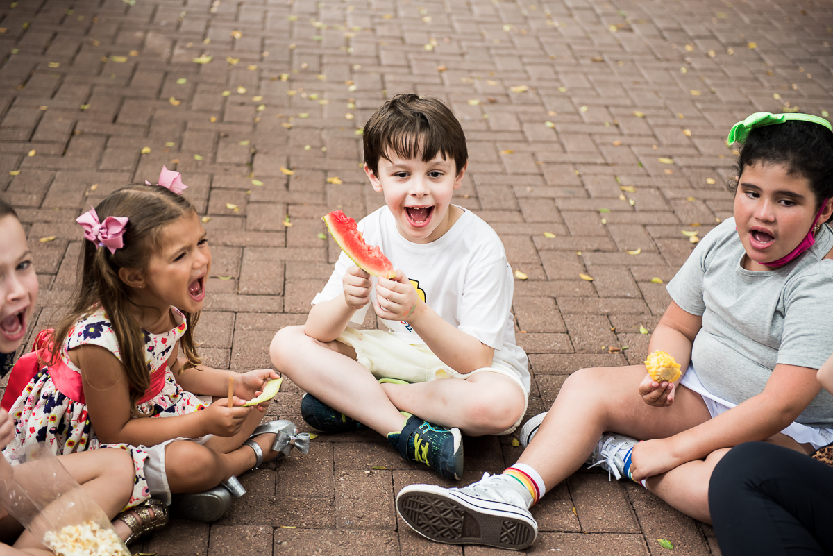 hora de comer melancia