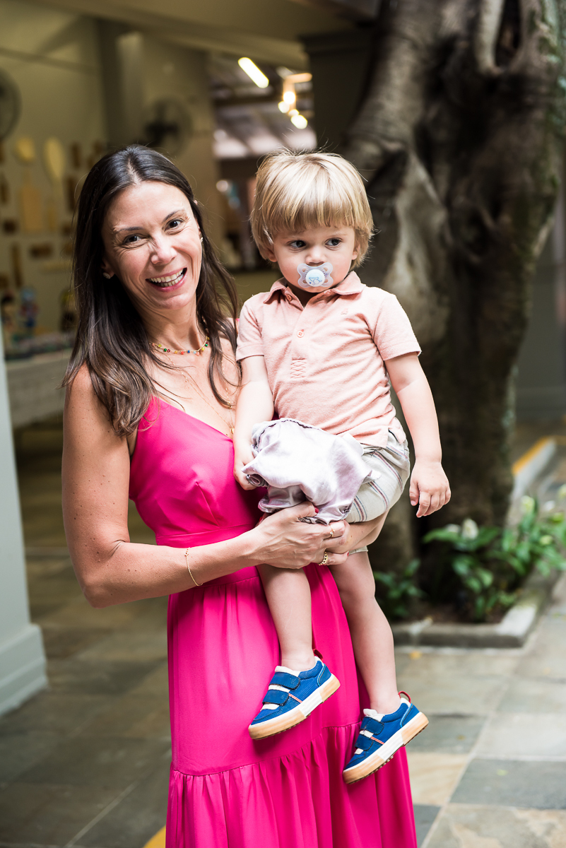 no colinho da mamãe