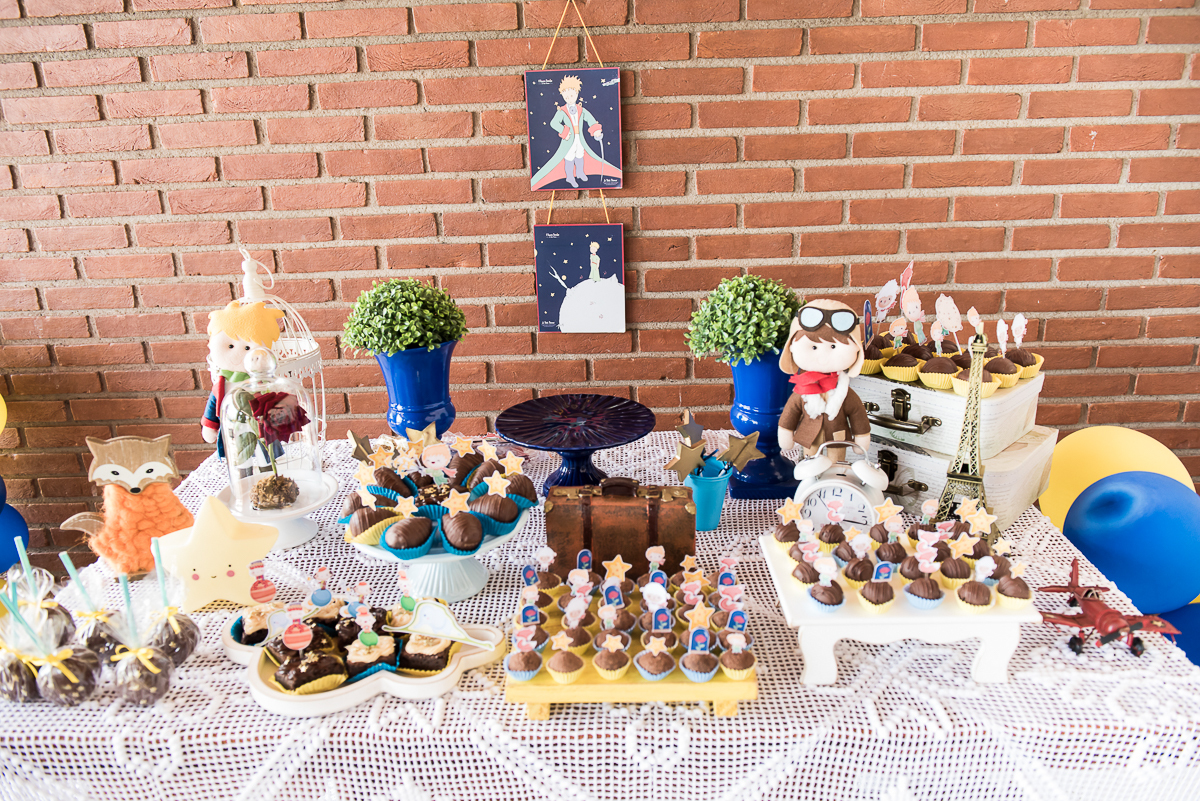 fotografia festa tema pequeno príncipe