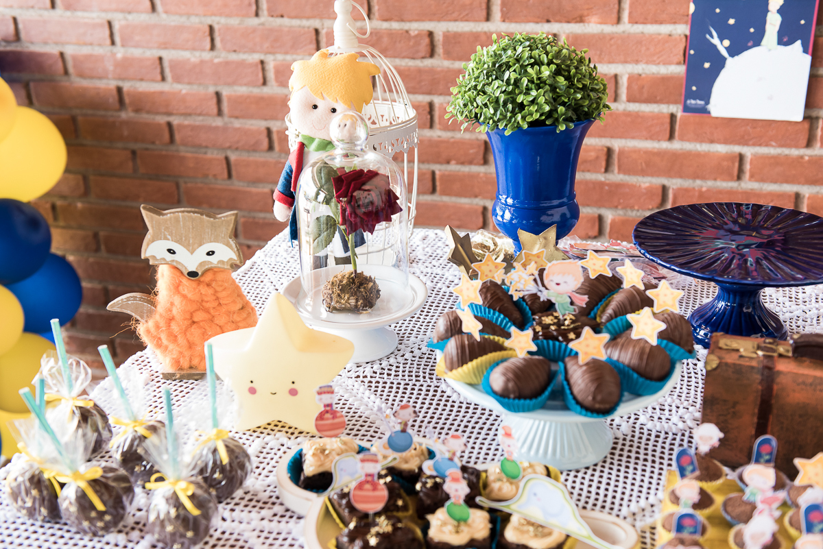 fotografia festa tema pequeno príncipe