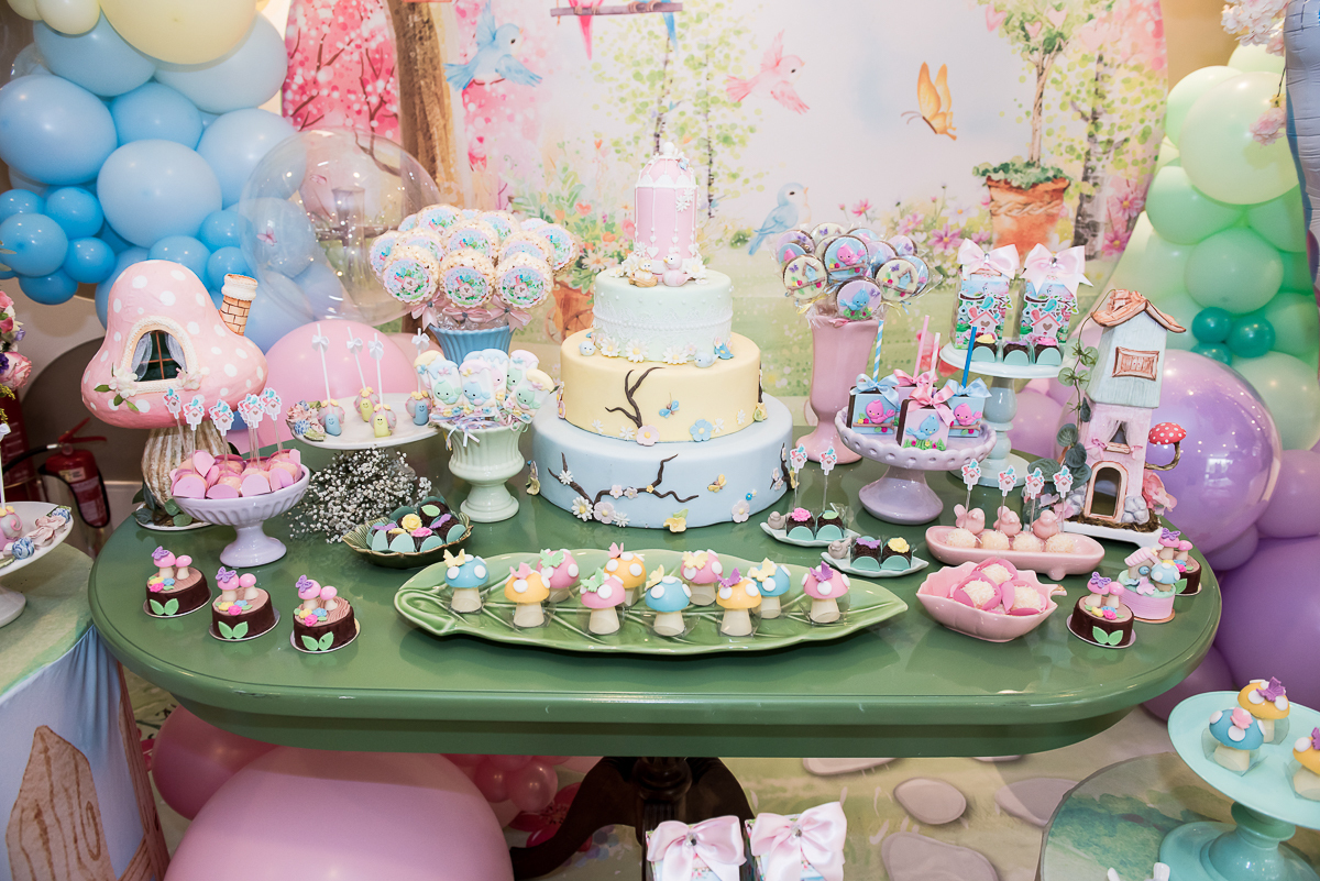 fotografia infantil - tema jardim encantado