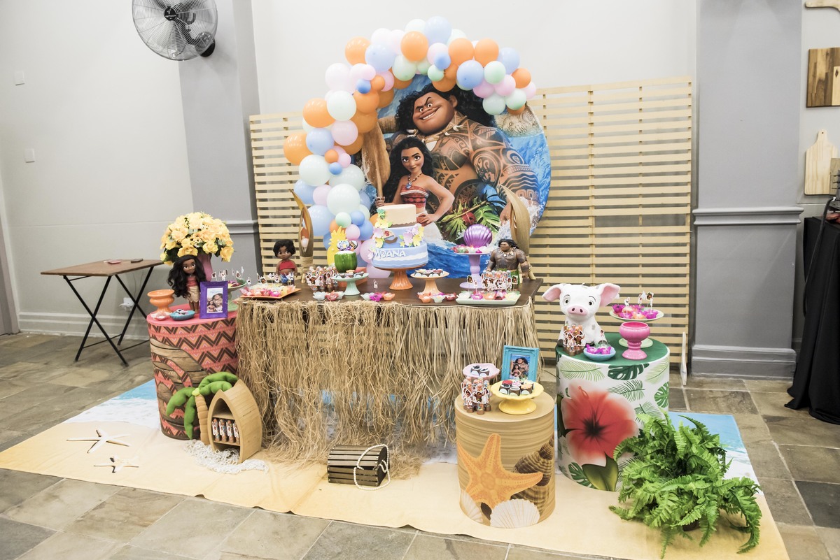 Fotografia Festa Infantil – Tema Moana