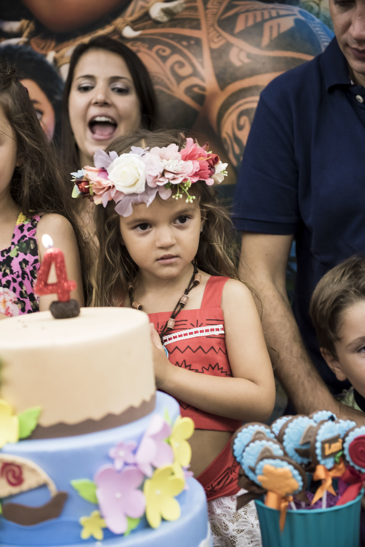 Hora do Parabéns - Tema Moana