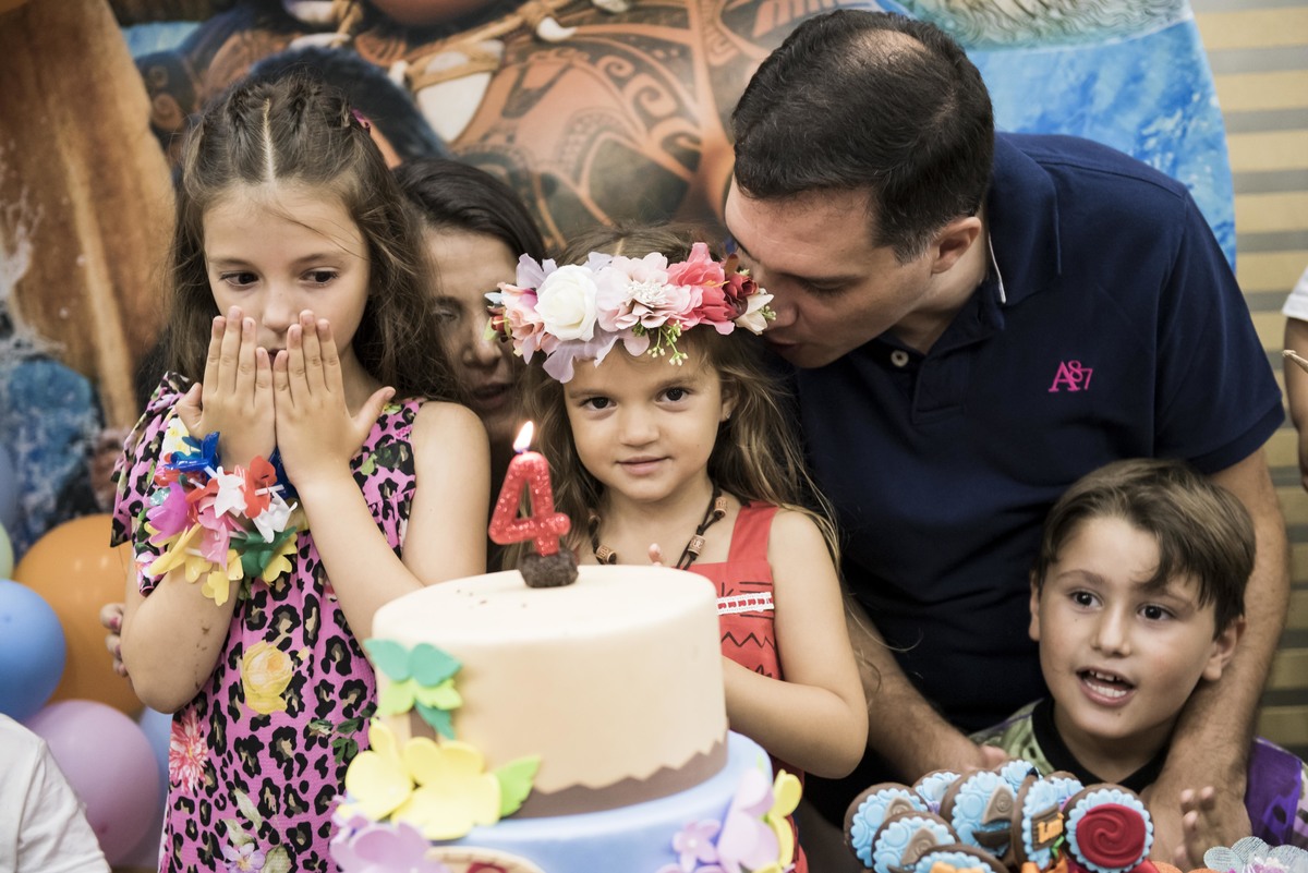 Hora do Parabéns - Tema Moana