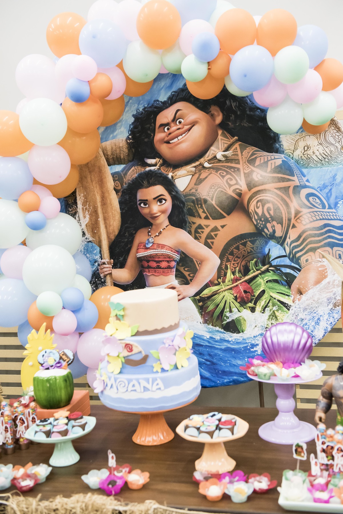 Fotografia Festa Infantil – Tema Moana