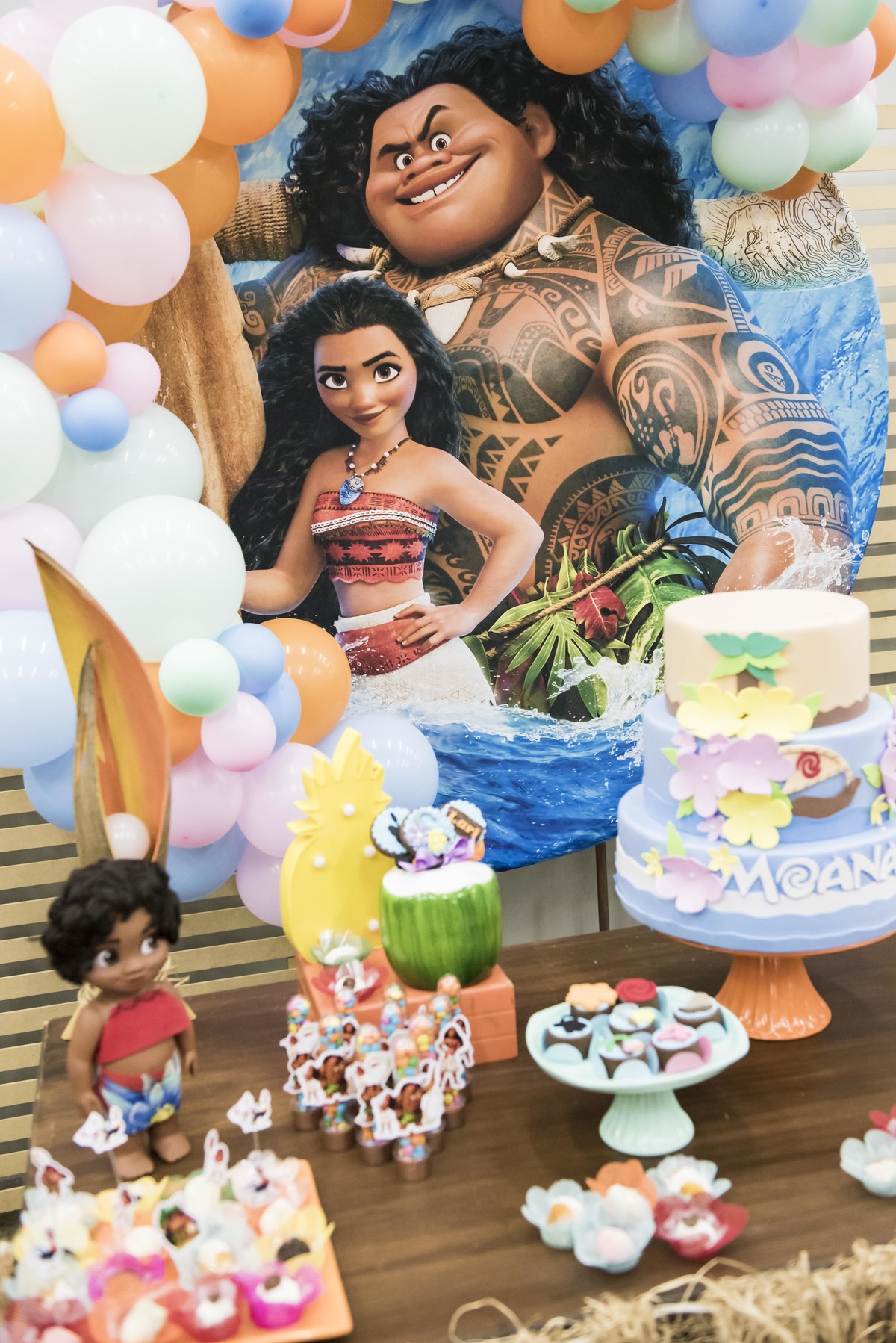 Fotografia Festa Infantil – Tema Moana