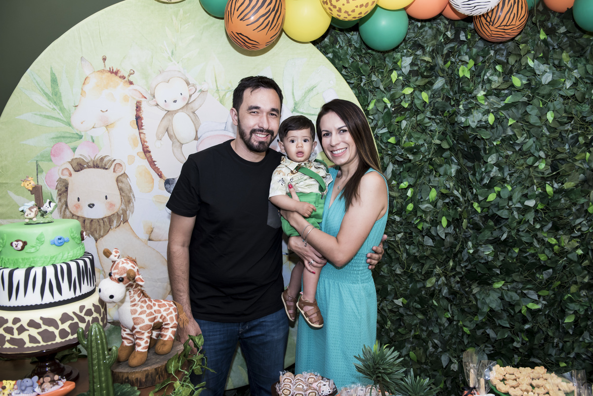 Foto com o Titio e a Titia