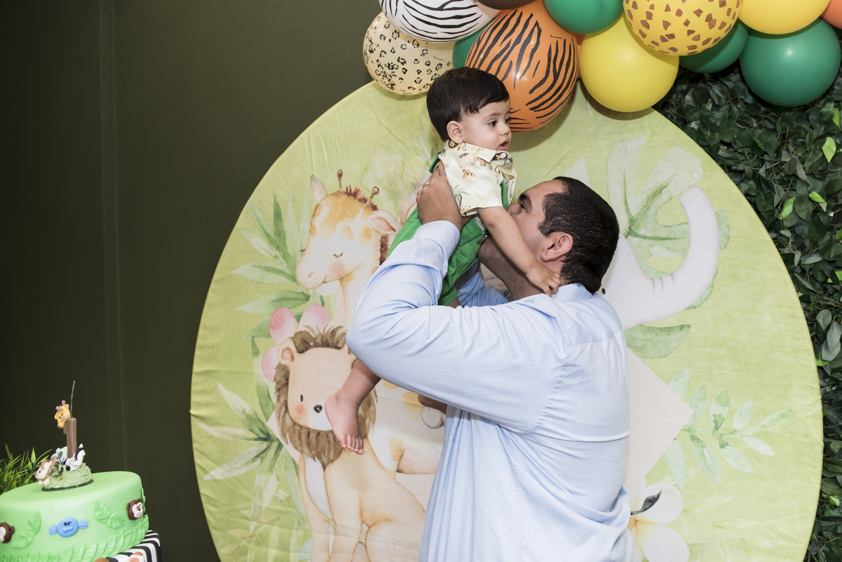 Foto com o Papai