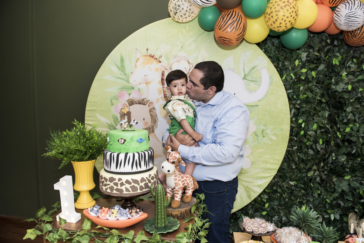 Foto com o Papai