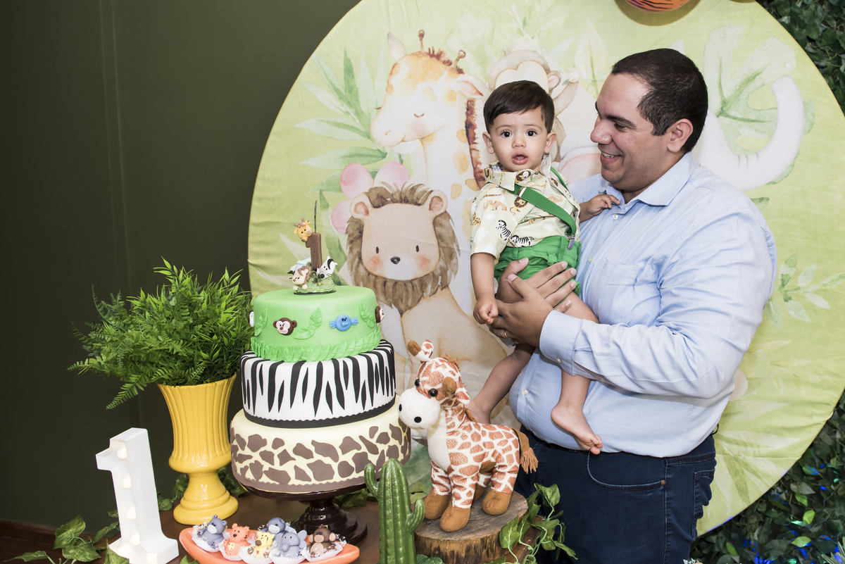 Foto com o Papai