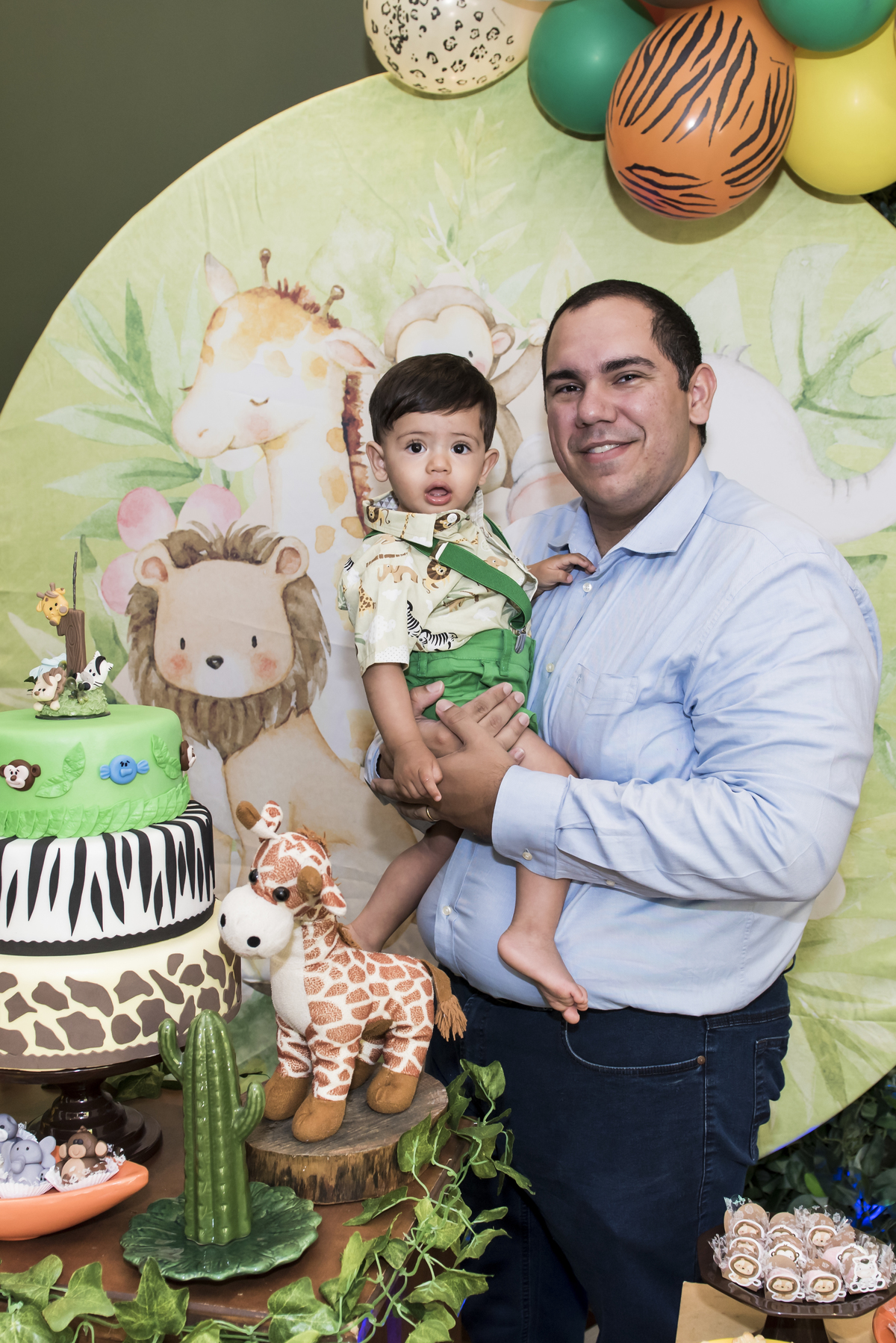 Foto com o Papai