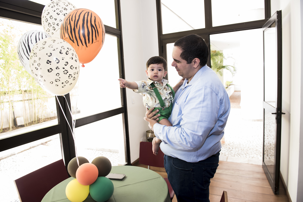 Foto com o Papai