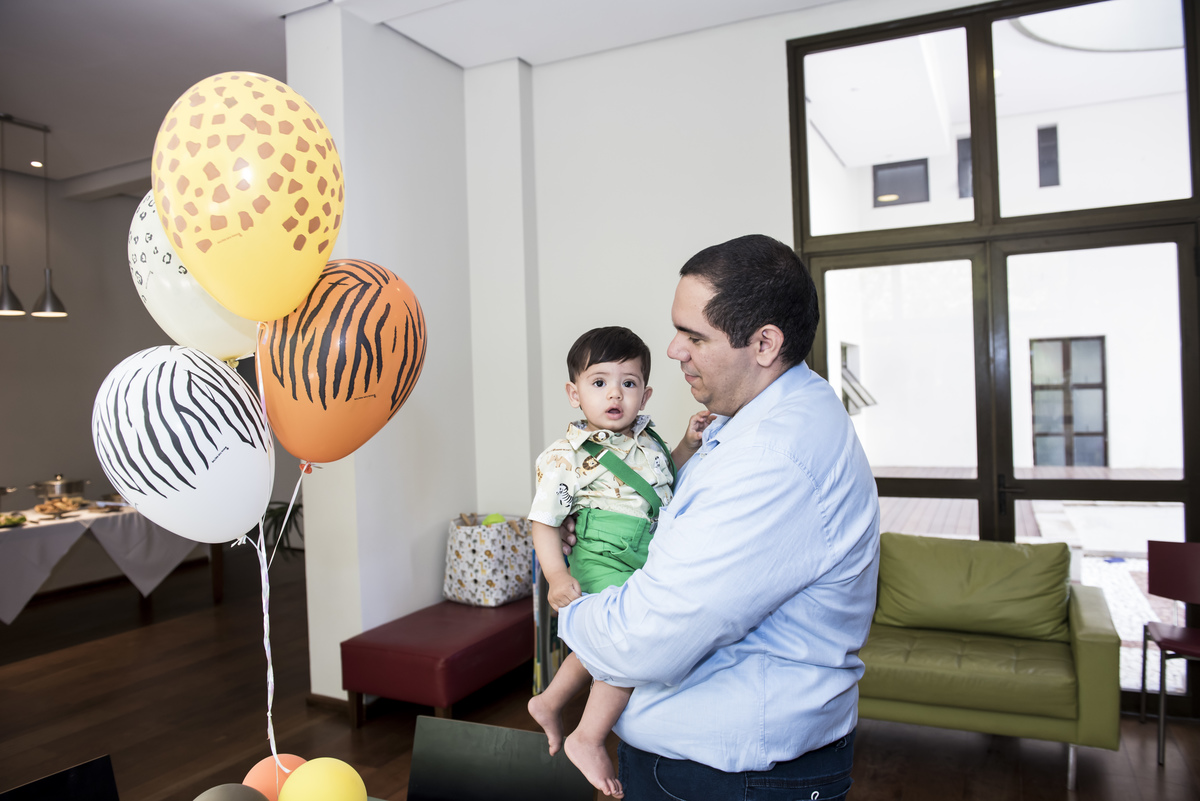 Foto com o Papai