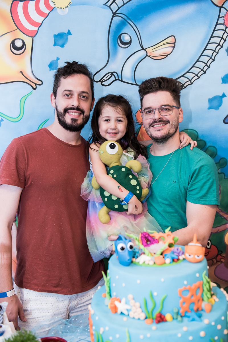 Hora do Parabéns - Festa Infantil Tema Procurando Nemo