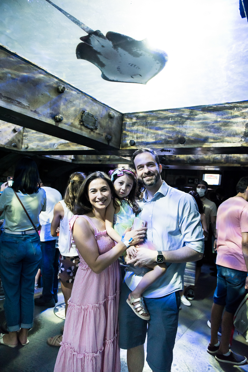 Fotografia de Família - Aquário de São Paulo