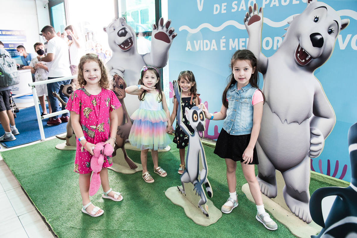 Turminha no Aquário de São Paulo