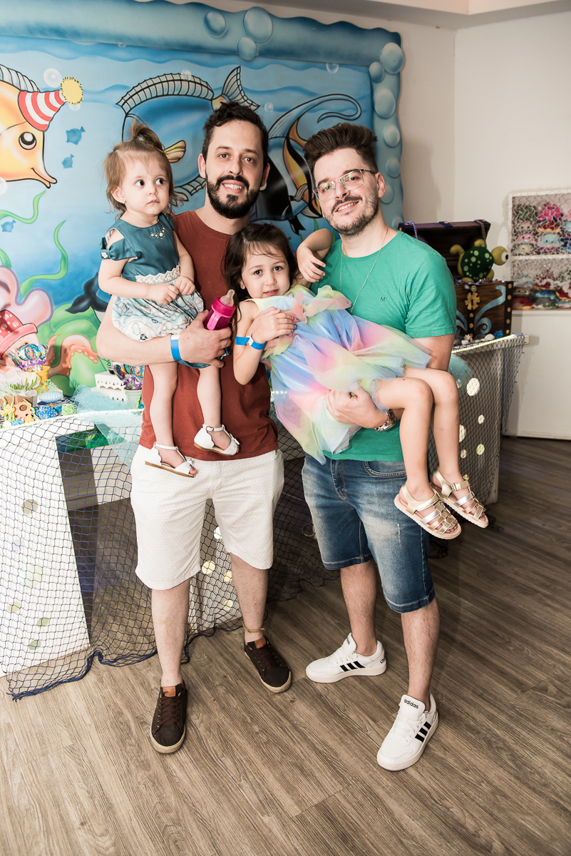 Fotografia de Família - Aquário de São Paulo