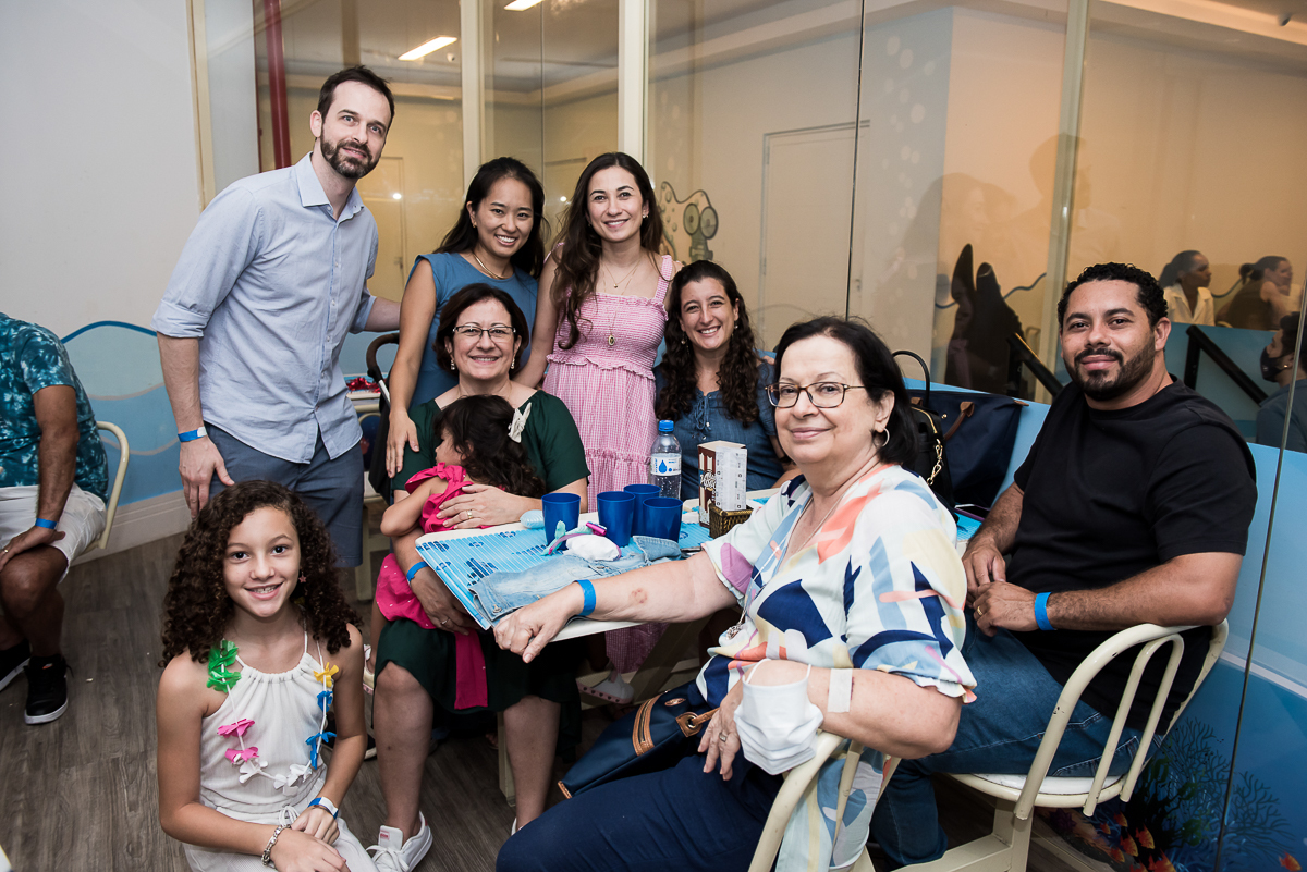 Convidados no Aquário de São Paulo