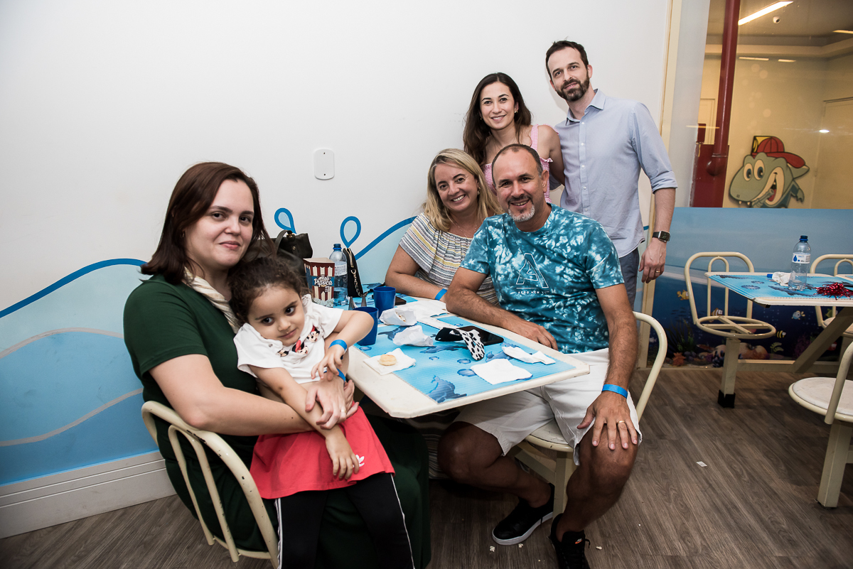 Convidados no Aquário de São Paulo