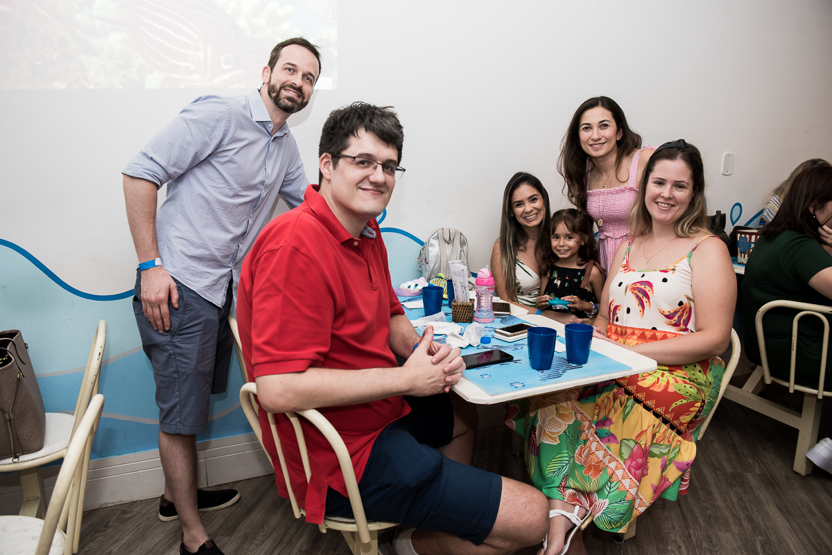 Convidados no Aquário de São Paulo