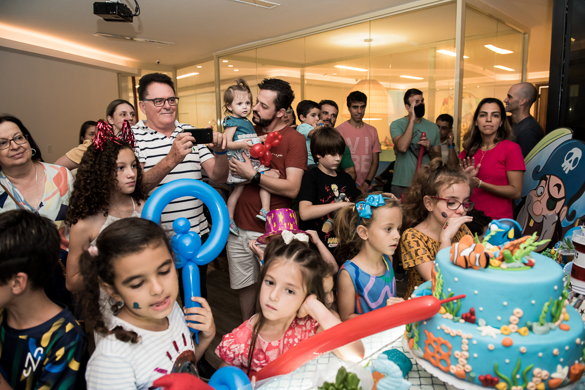 Hora do Parabéns - Festa Infantil Tema Procurando Nemo