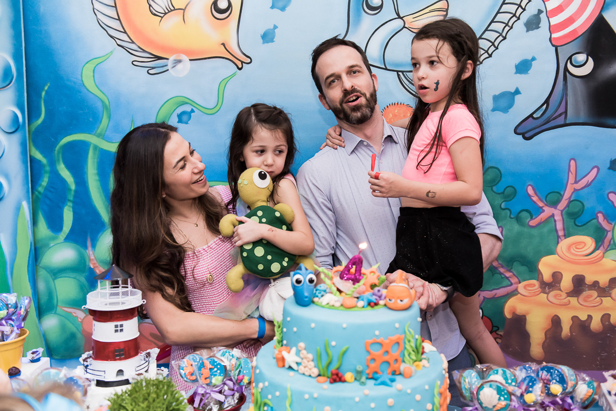Hora do Parabéns - Festa Infantil Tema Procurando Nemo