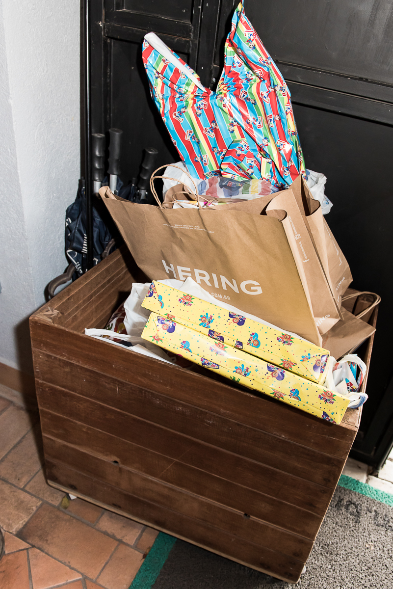 Presentes do aniversário