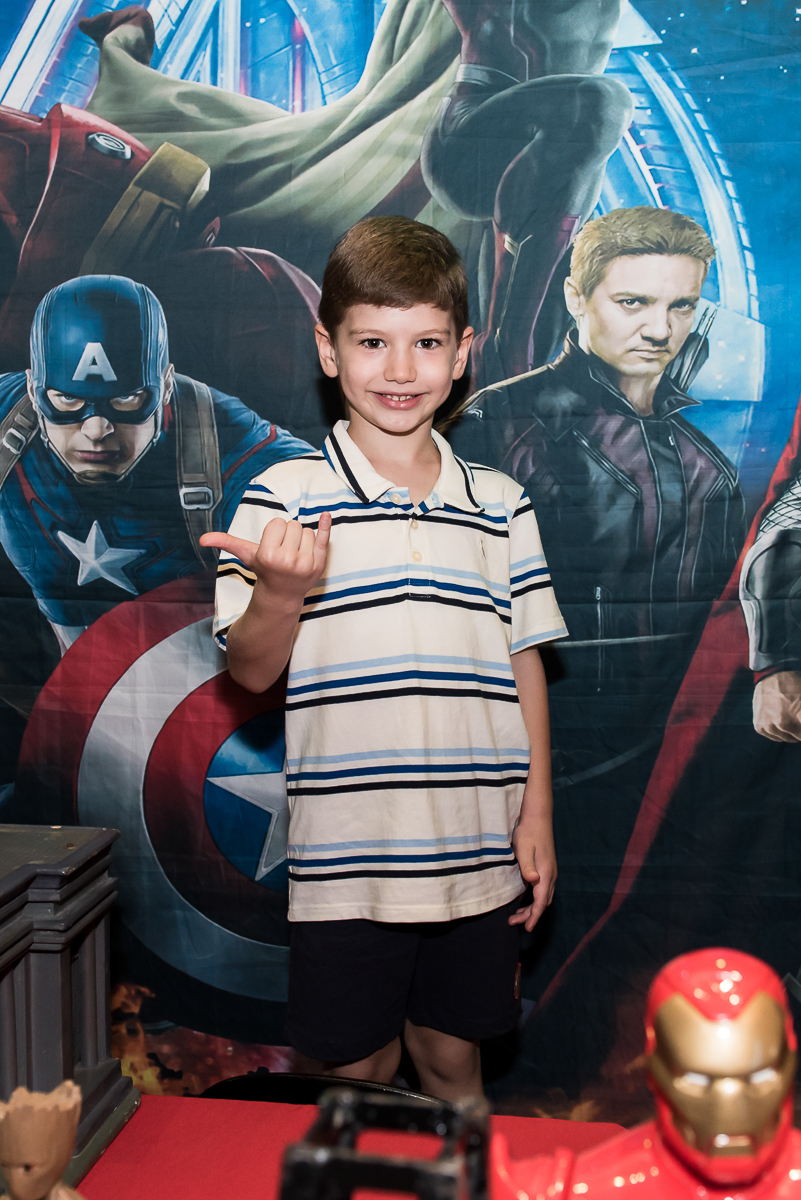 Fotografia Festa Infantil Tema Super Heróis