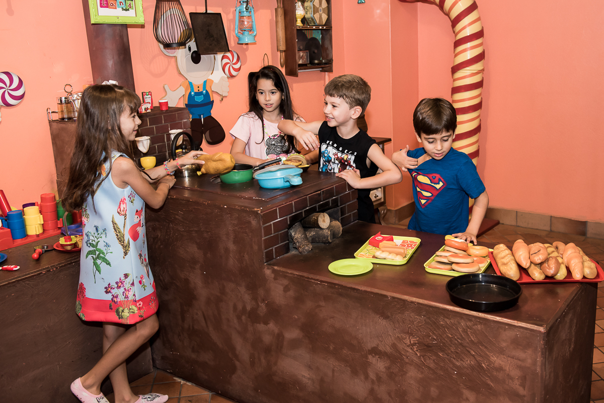 Fotografia Infantil - Padaria