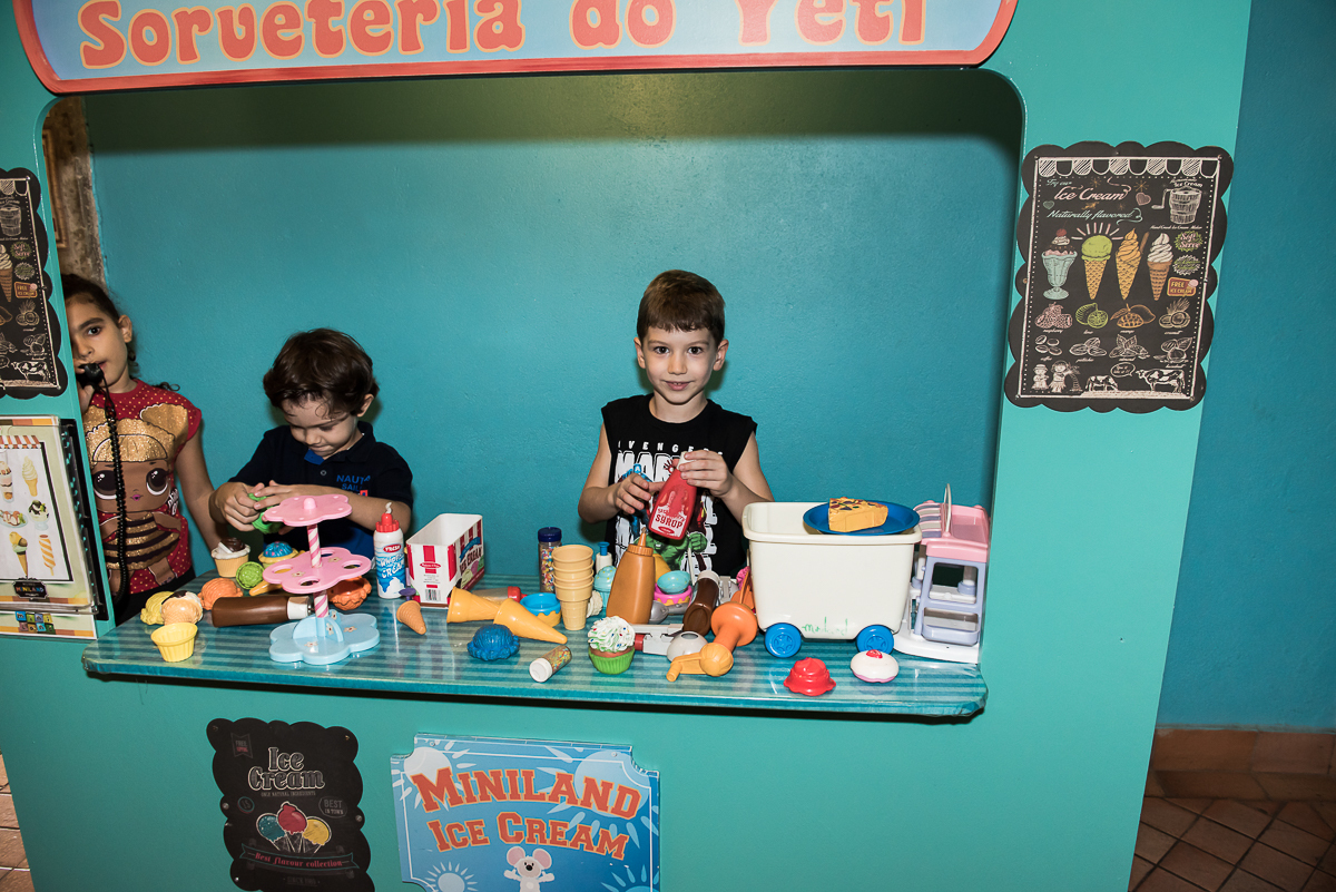 Fotografia Infantil - Sorveteria