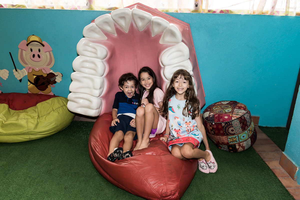 Fotografia Infantil - Cuidando dos dentes