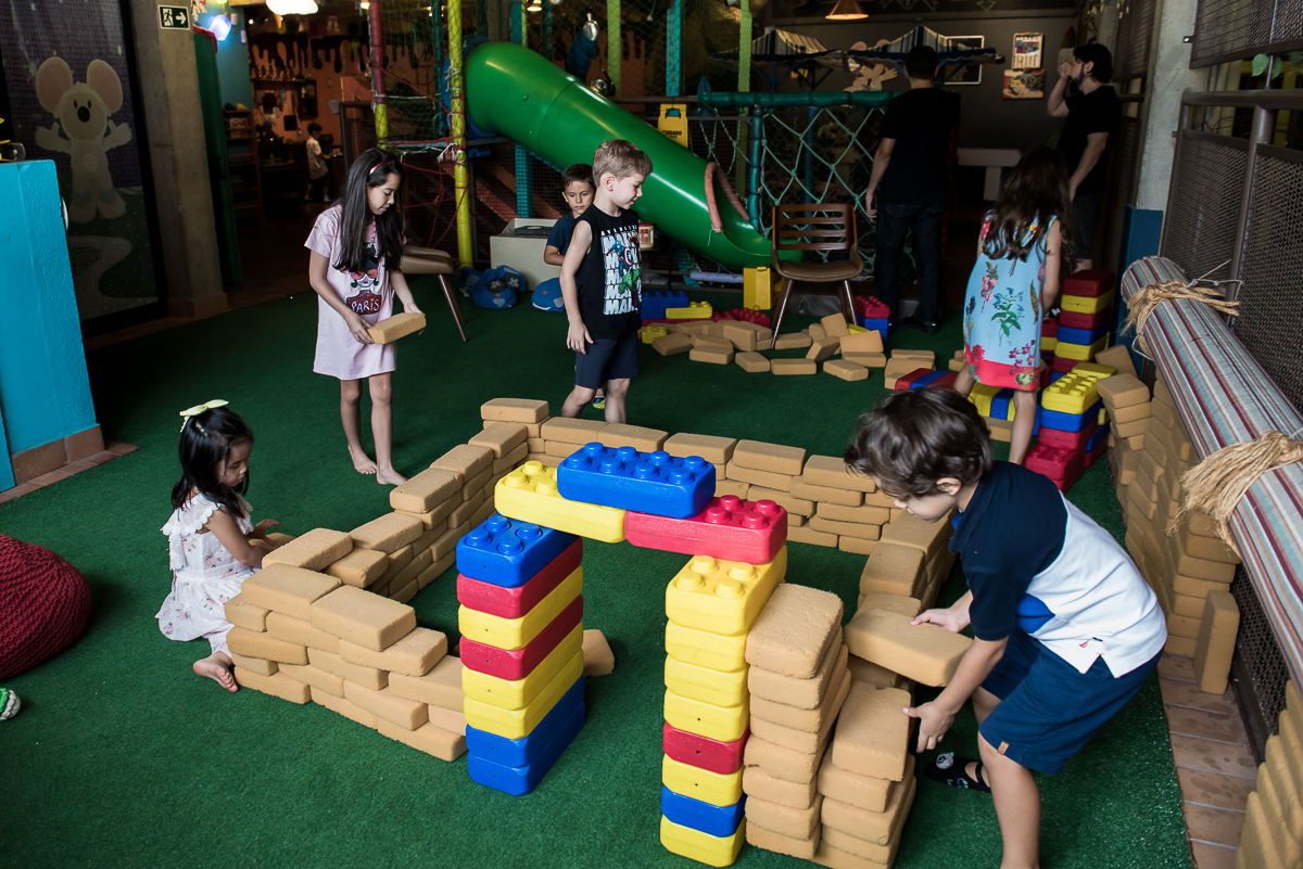Fotografia Infantil - Lego e Tijolinhos