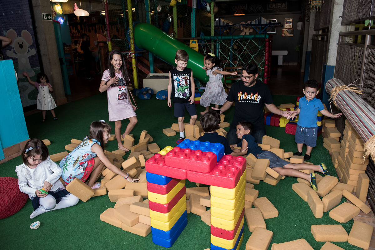 Fotografia Infantil - Lego e Tijolinhos