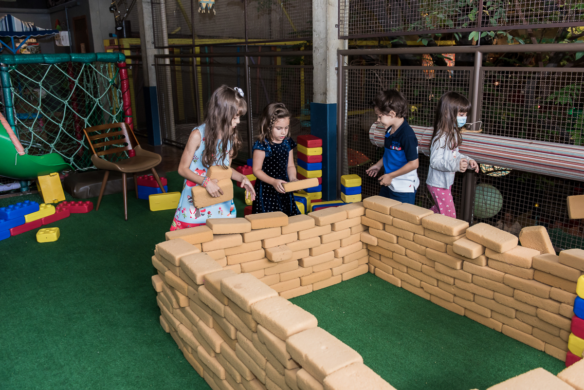 Fotografia Infantil - Lego e Tijolinhos