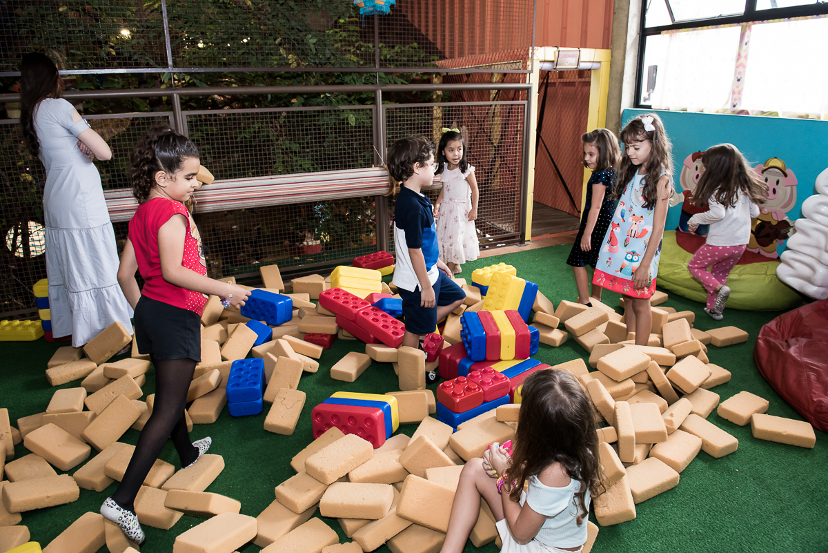 Fotografia Infantil - Lego e Tijolinhos