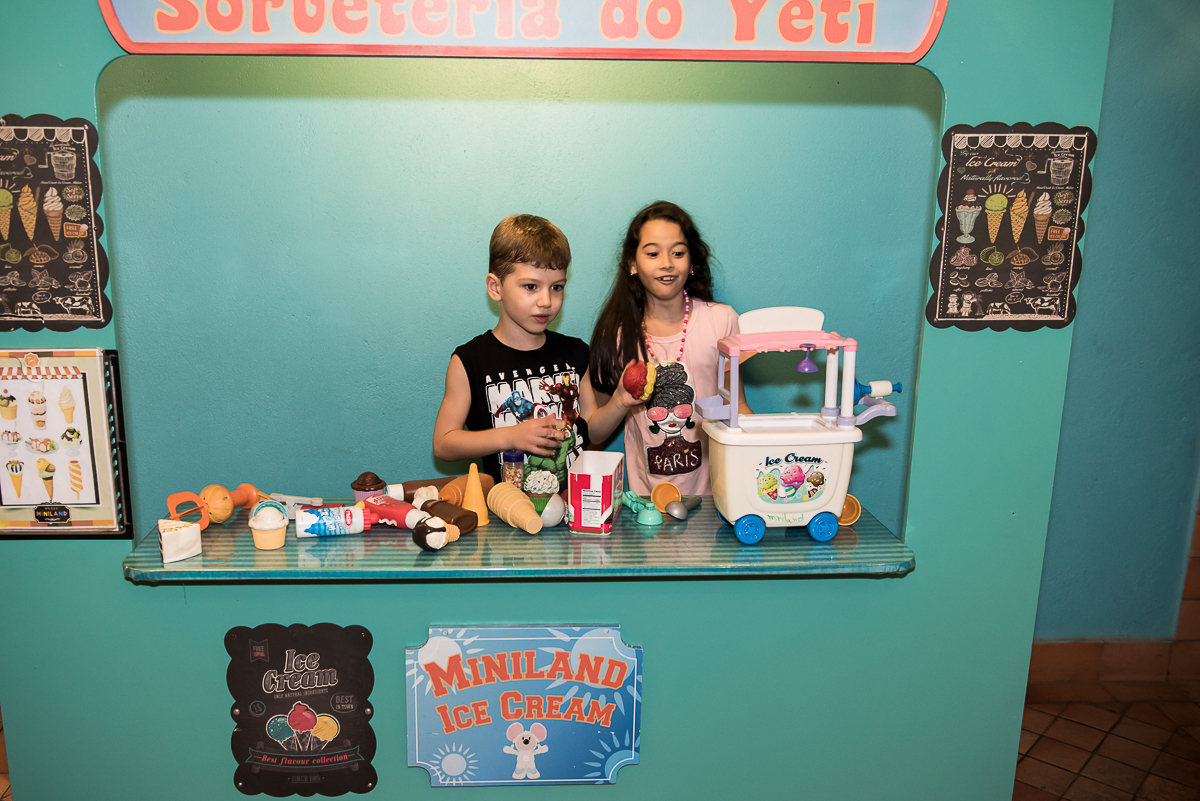 Festa Infantil - Sorveteria