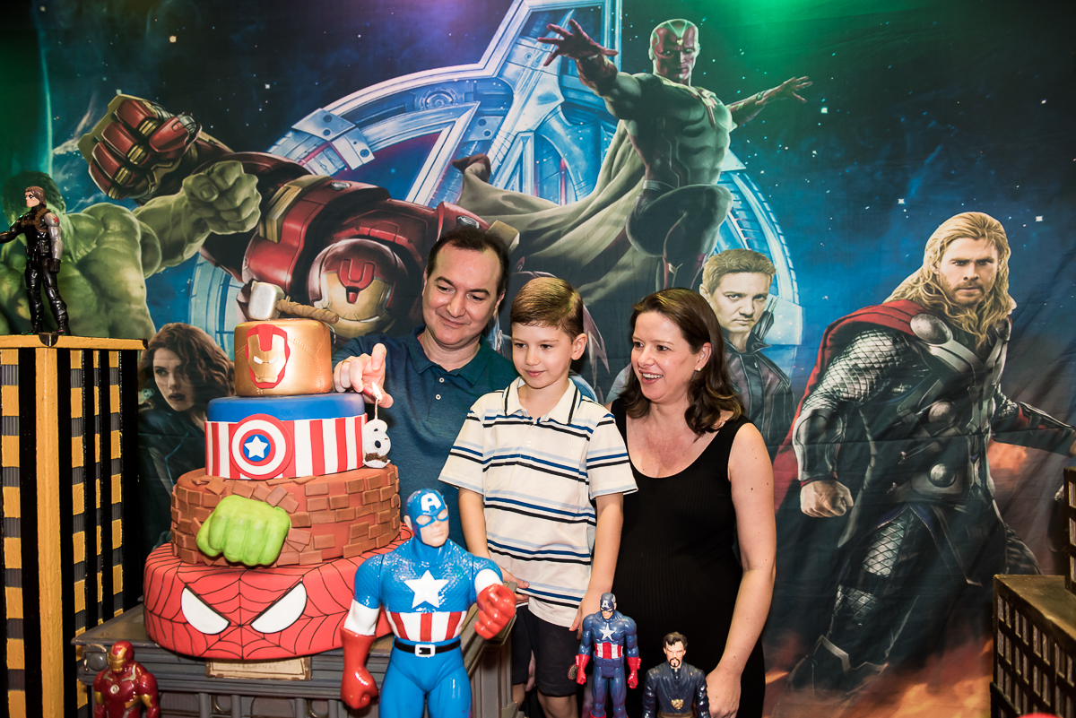 Hora do Parabéns com os Super Heróis