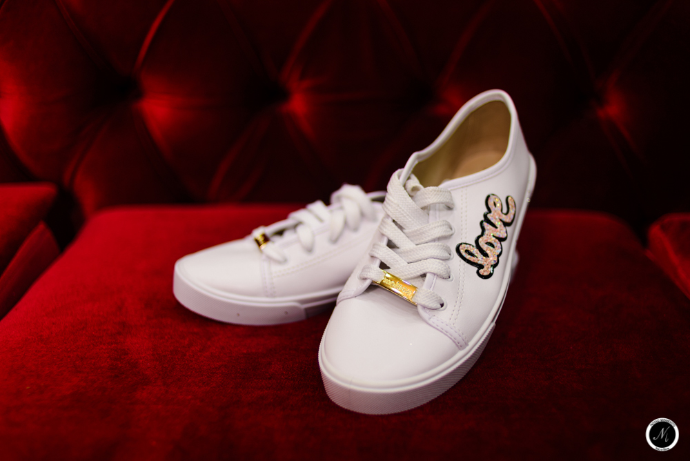 Tenis da noiva no Daiana vaz