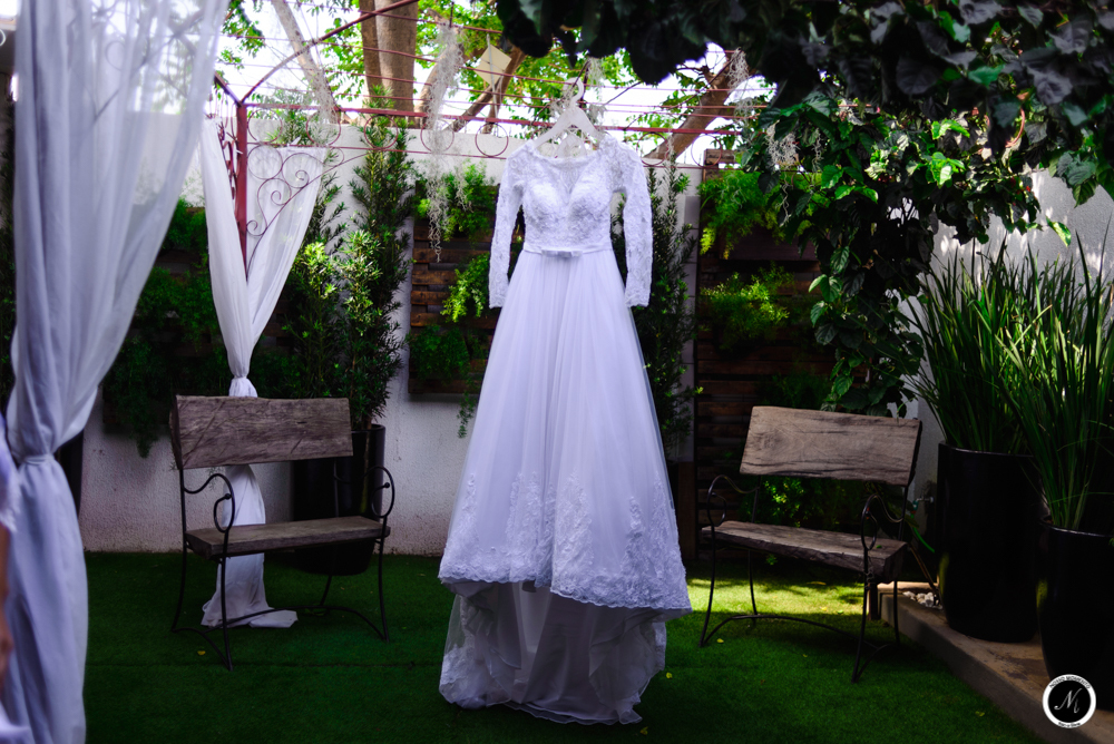 Vestido da noiva no Daiana Vaz